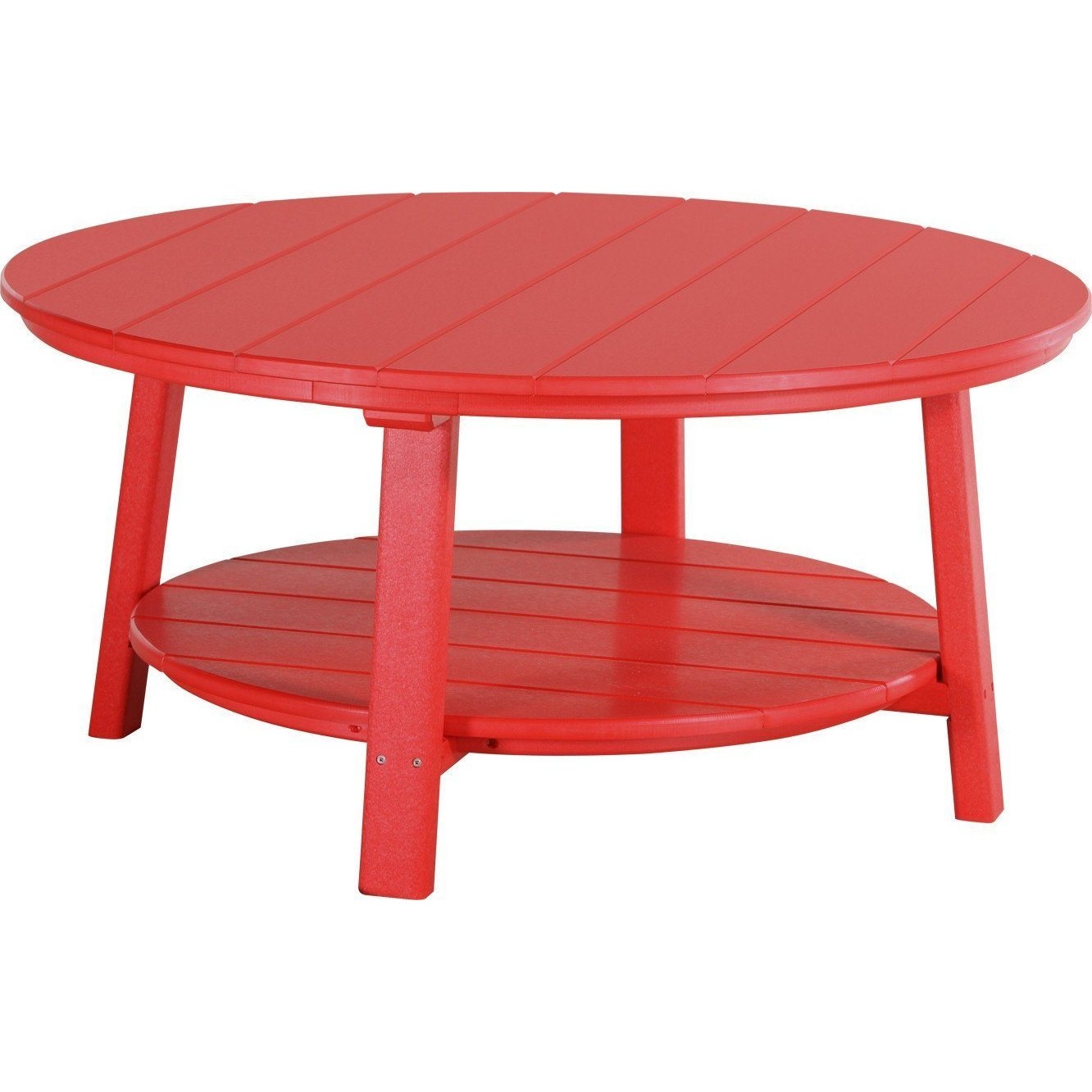 Outdoor Deluxe Conversation Table Red