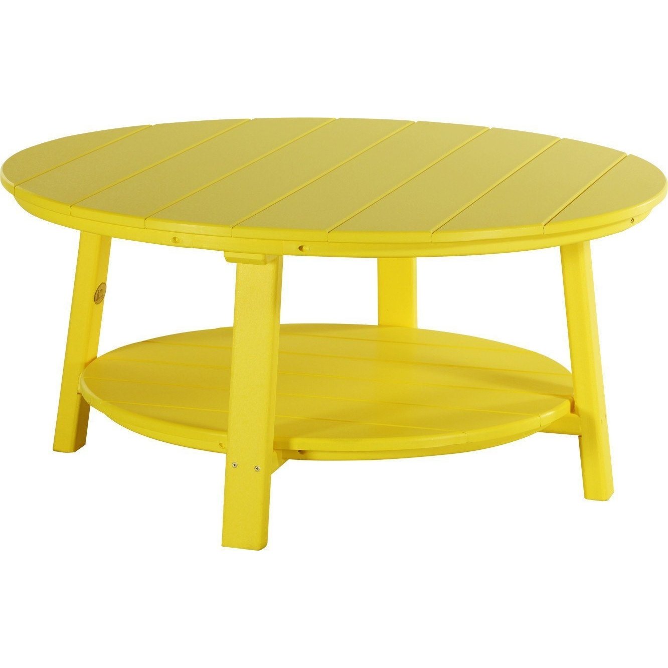 Outdoor Deluxe Conversation Table Yellow