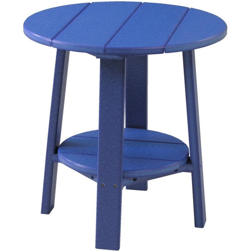 Outdoor Deluxe End Table Blue