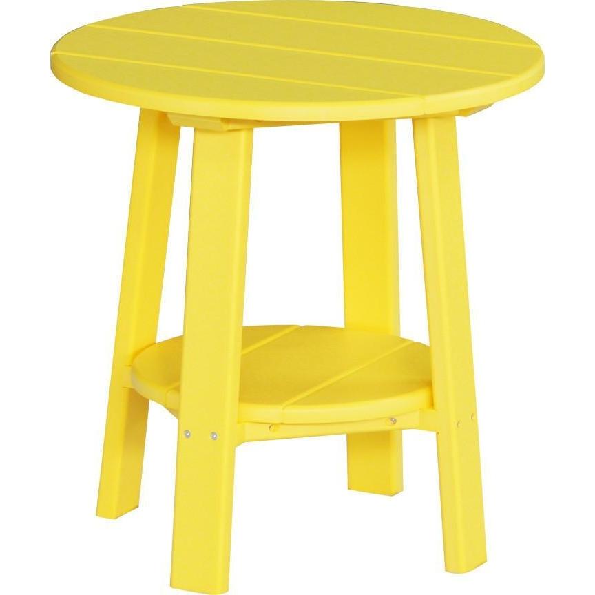 Outdoor Deluxe End Table Yellow