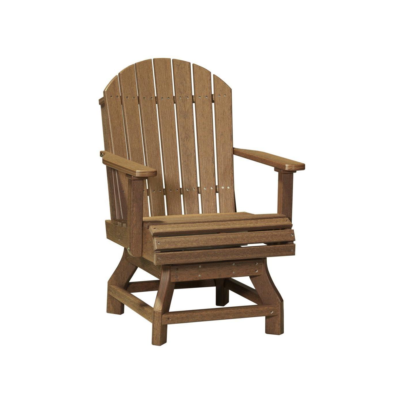 Luxcraft PolyTuf Adirondack Swivel Chair