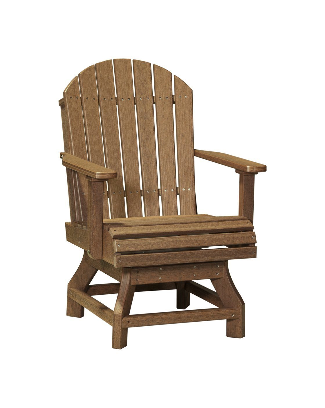 Luxcraft PolyTuf Adirondack Swivel Chair