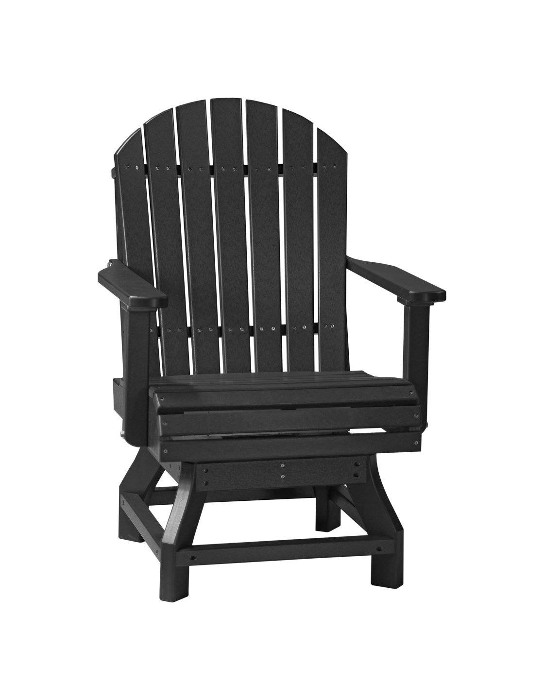 Luxcraft PolyTuf Adirondack Swivel Chair