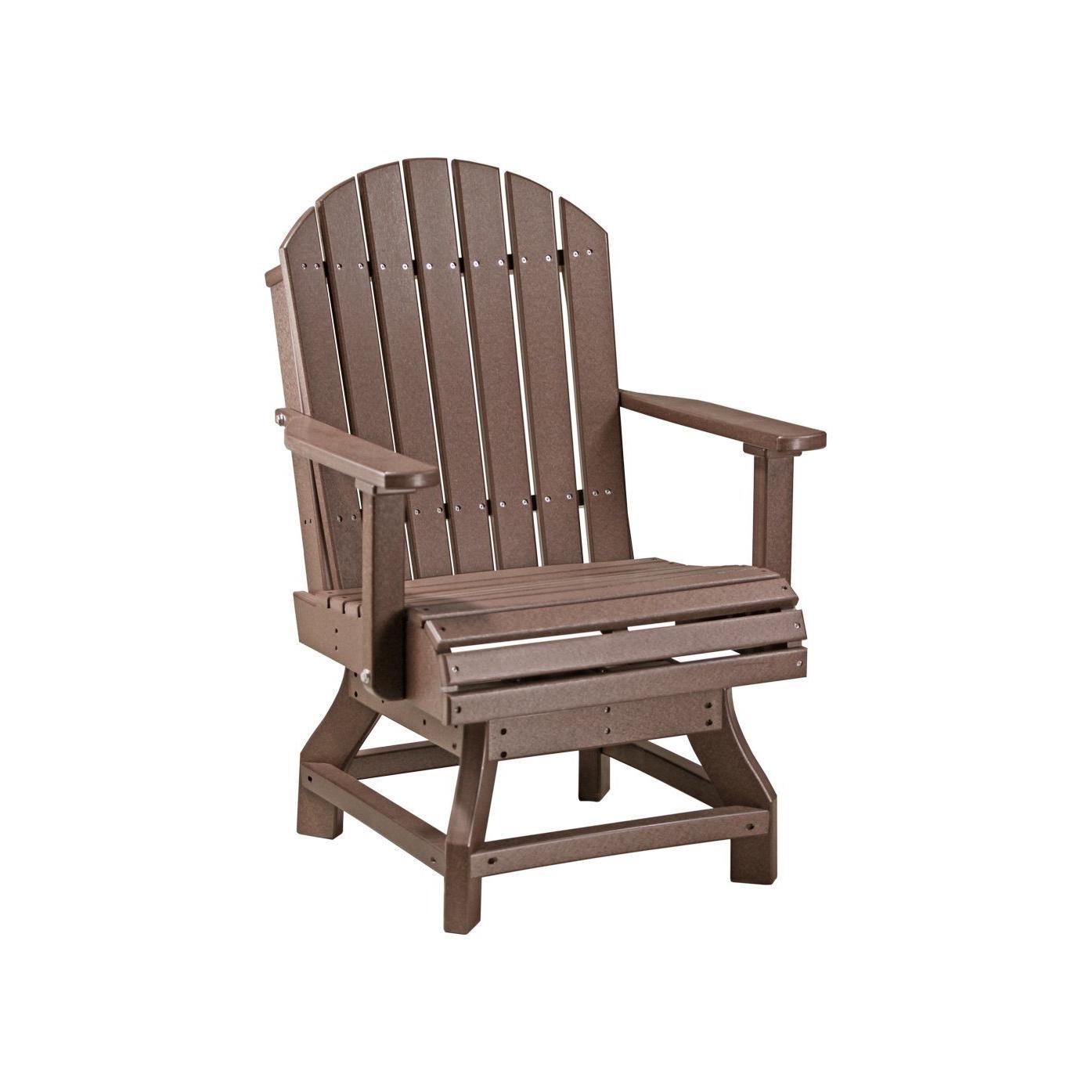 Luxcraft PolyTuf Adirondack Swivel Chair