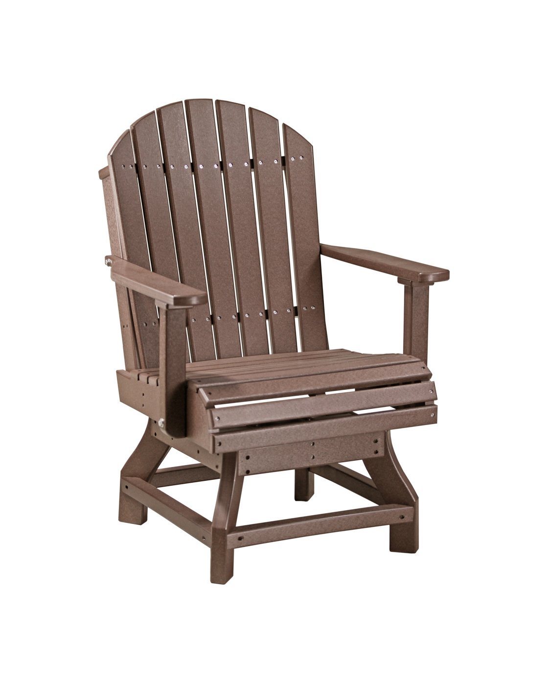 Luxcraft PolyTuf Adirondack Swivel Chair
