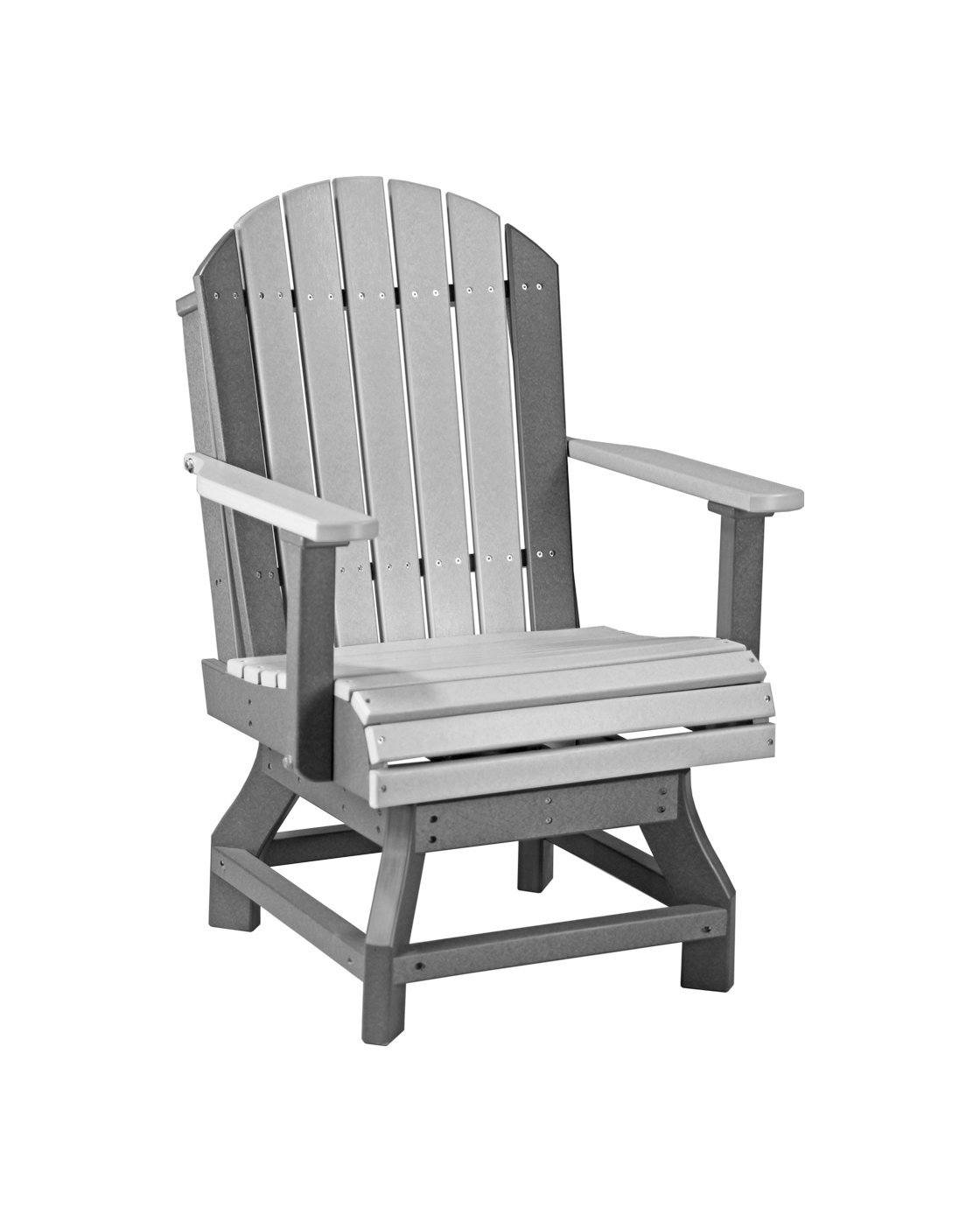 Luxcraft PolyTuf Adirondack Swivel Chair