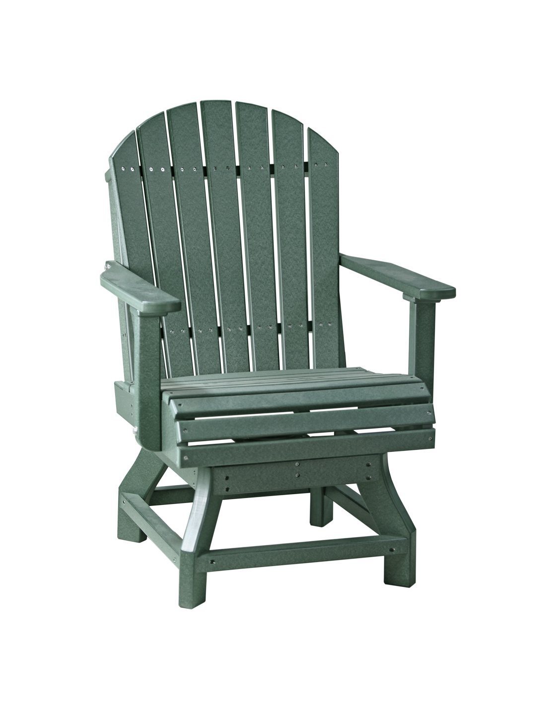 Luxcraft PolyTuf Adirondack Swivel Chair