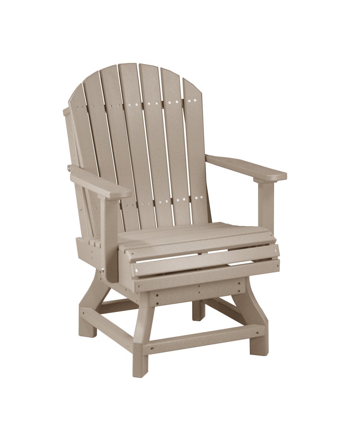 Luxcraft PolyTuf Adirondack Swivel Chair