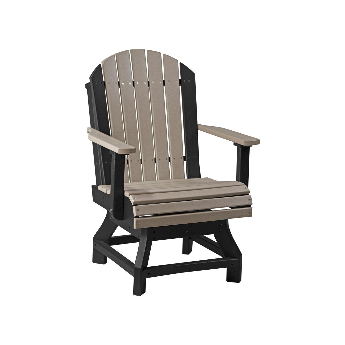 Luxcraft PolyTuf Adirondack Swivel Chair