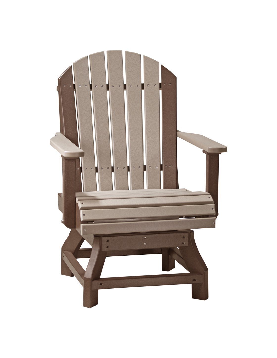 Luxcraft PolyTuf Adirondack Swivel Chair