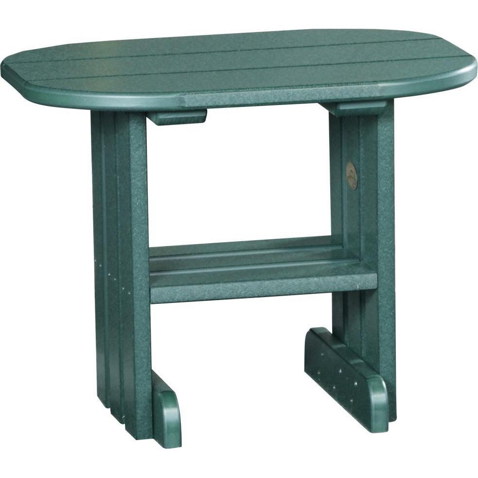 Outdoor End Table Green
