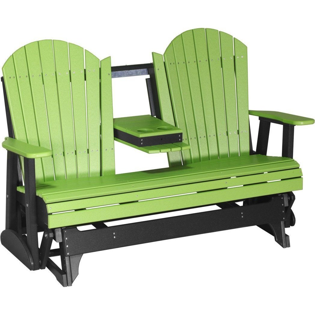 Amish adirondack glider online chairs