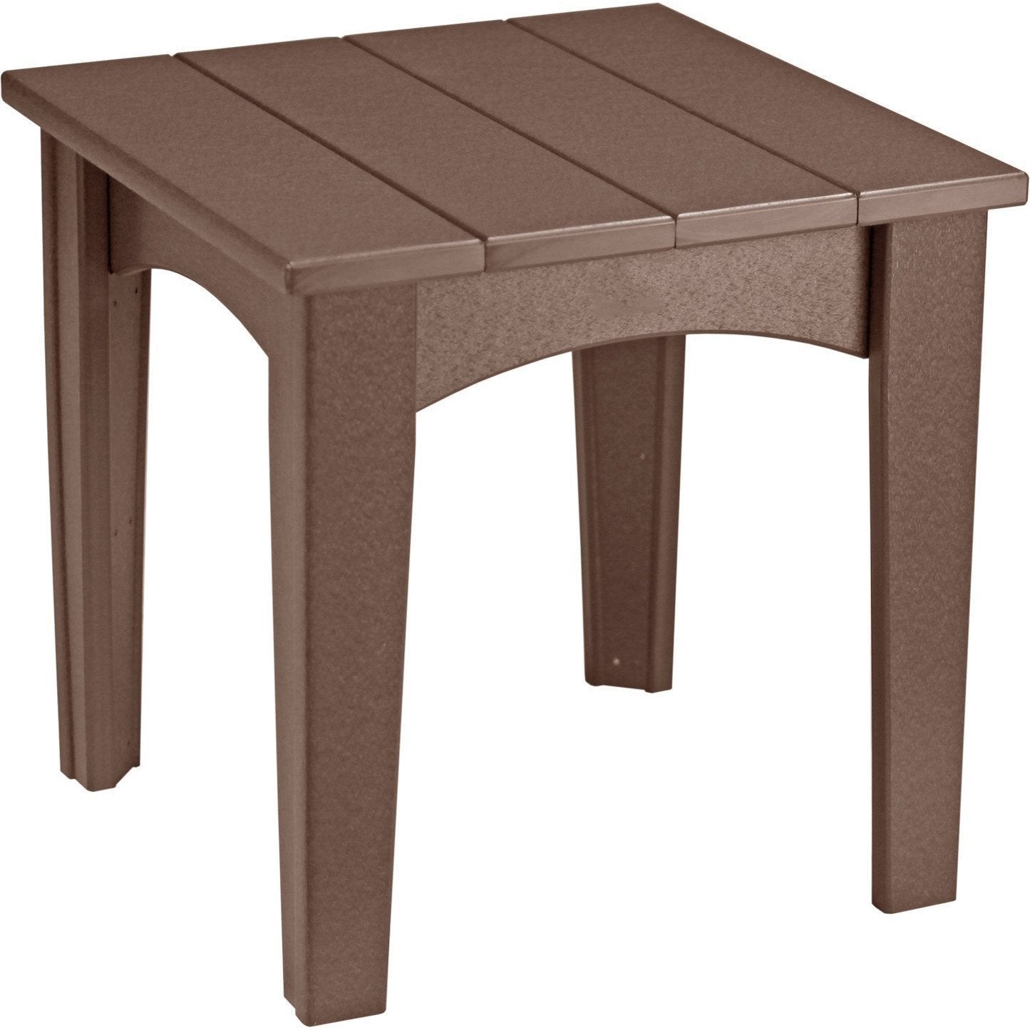 Island End Table Chestnut Brown