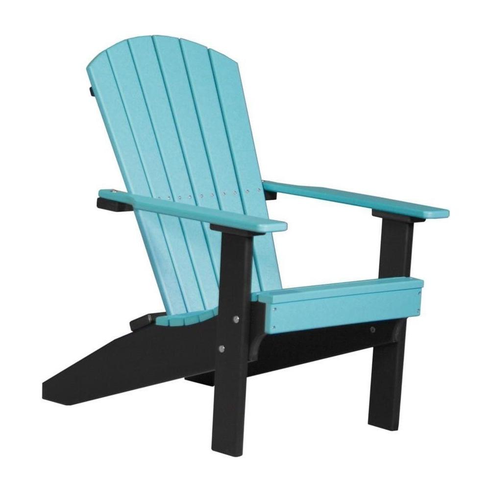 Lakeside Adirondack Chair Aruba Blue & Black