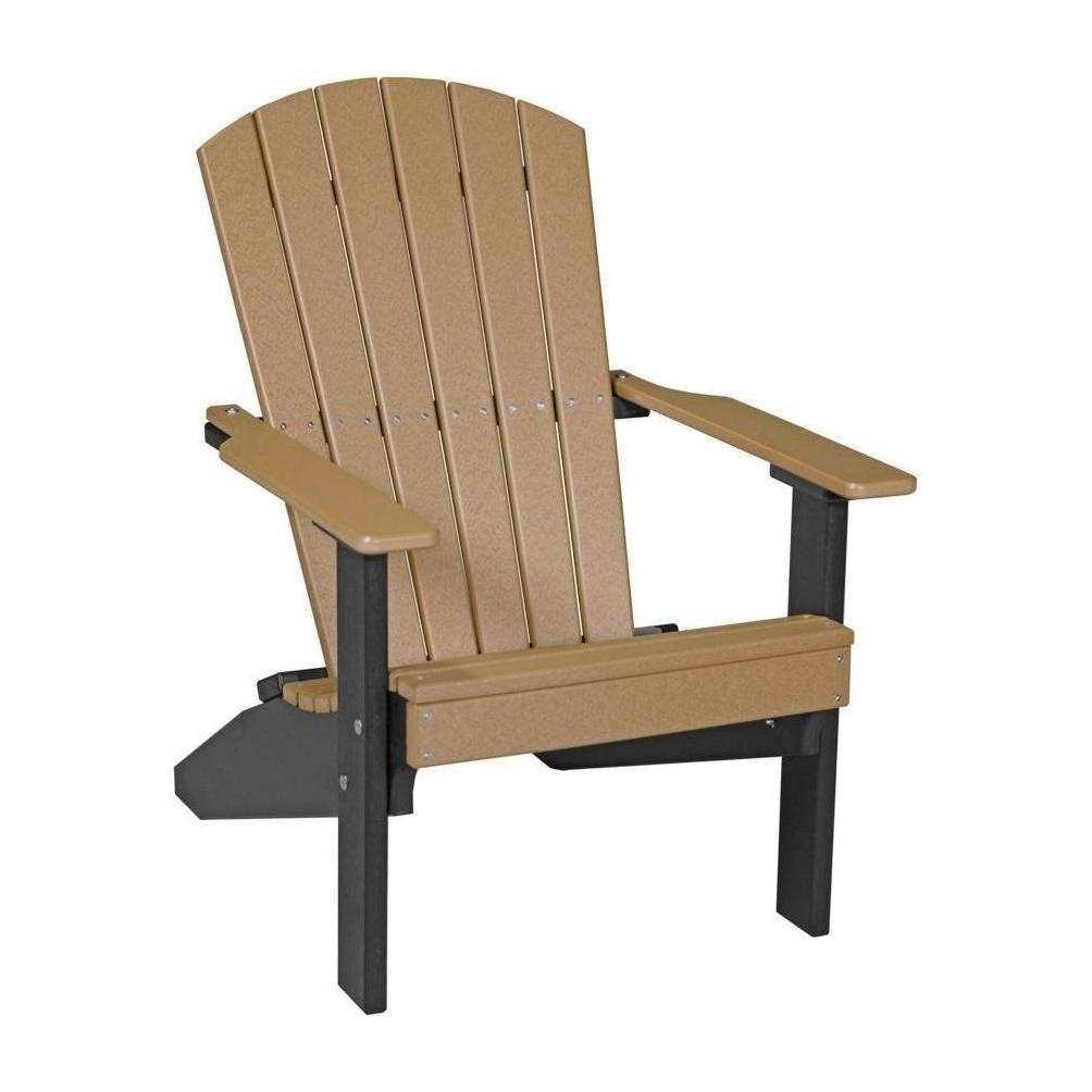 Lakeside Adirondack Chair Cedar & Black