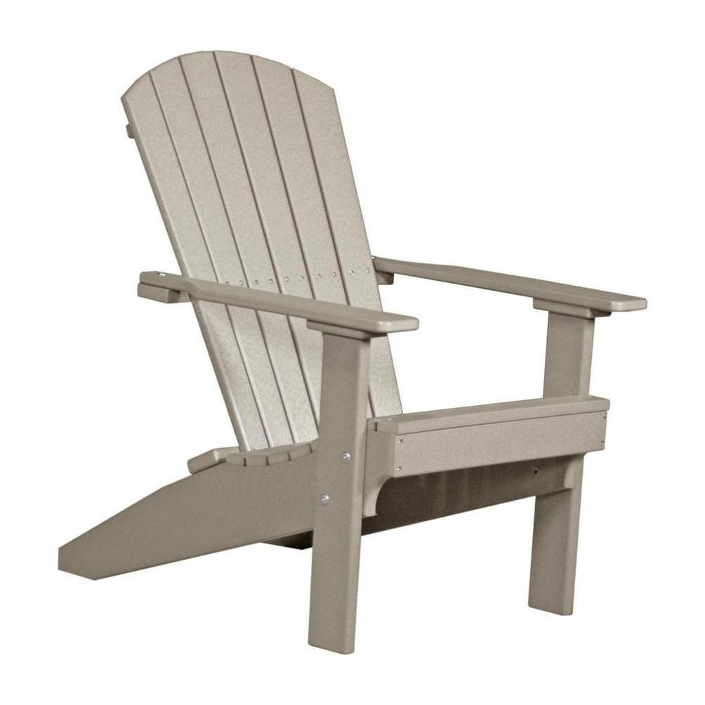 Lakeside Adirondack Chair Weatherwood