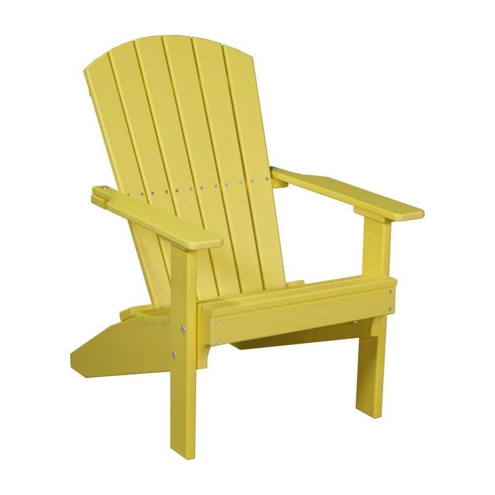 Yellow plastic best sale adirondack chairs