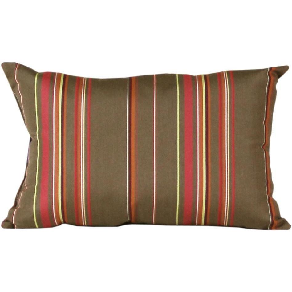 Outdoor Lumbar Pillow Stanton Brownstone