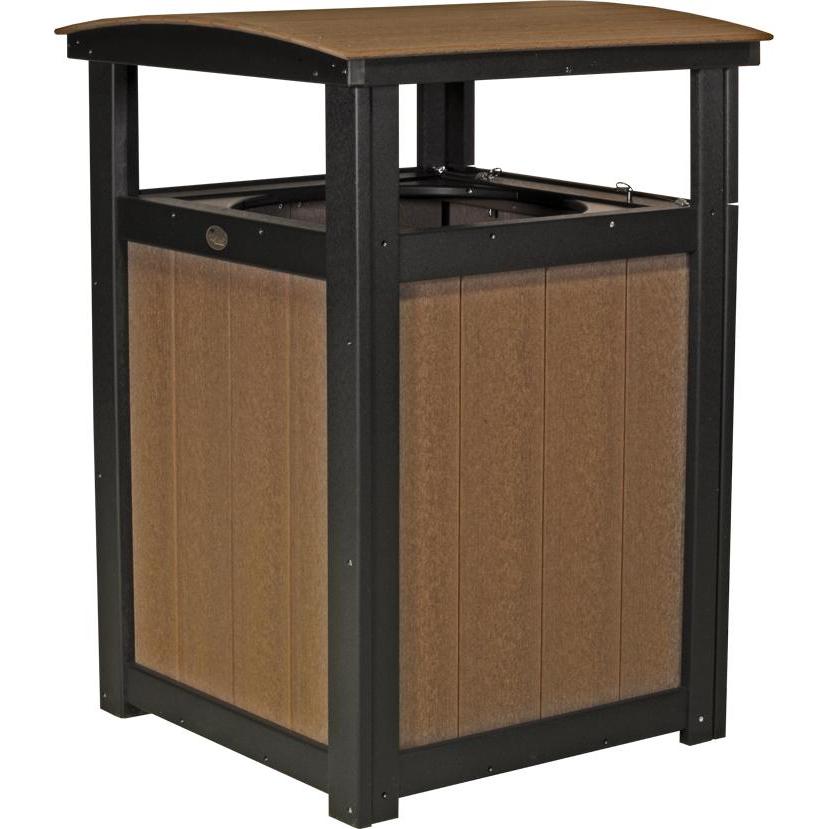 Outdoor Poly Trash Can