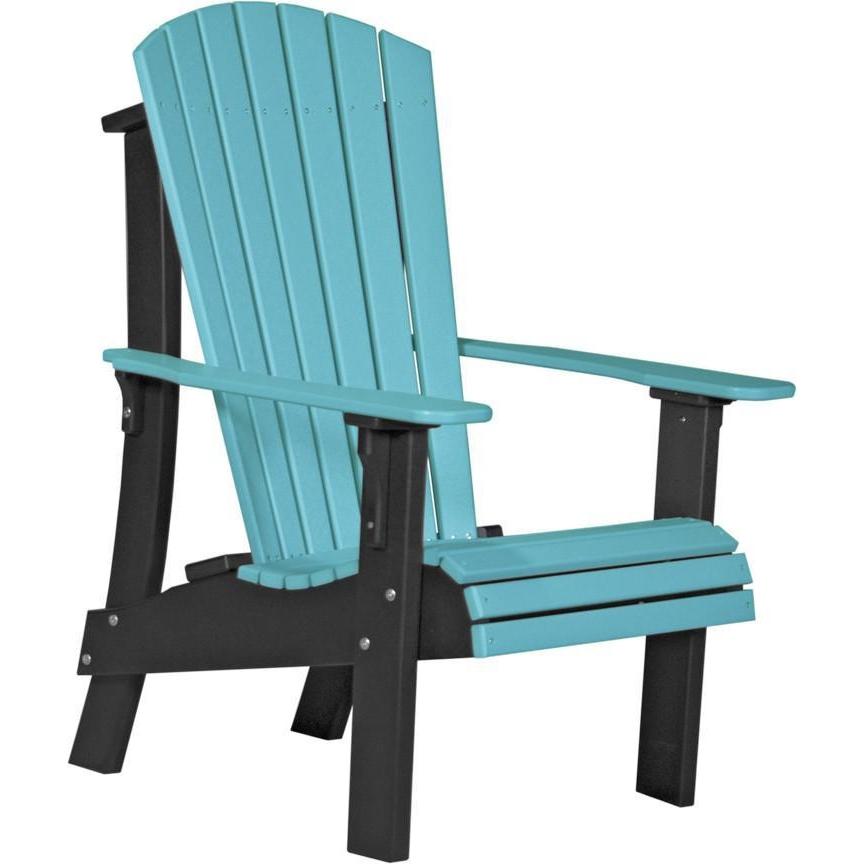 Royal Adirondack Chair Aruba Blue & Black