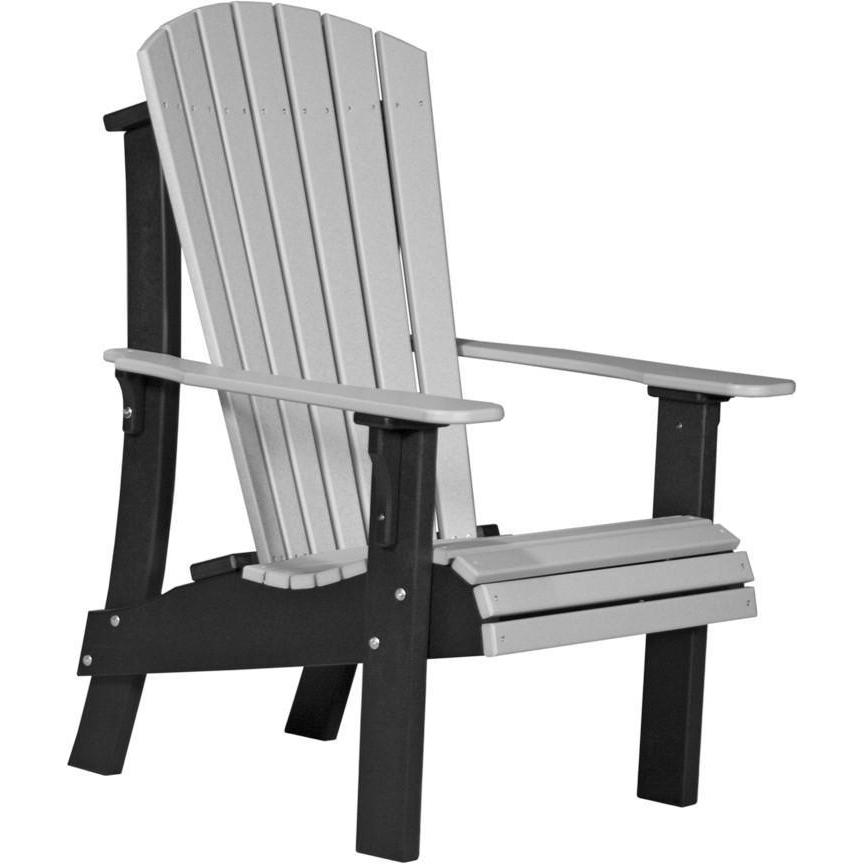 Royal Adirondack Chair Dove Grey & Black