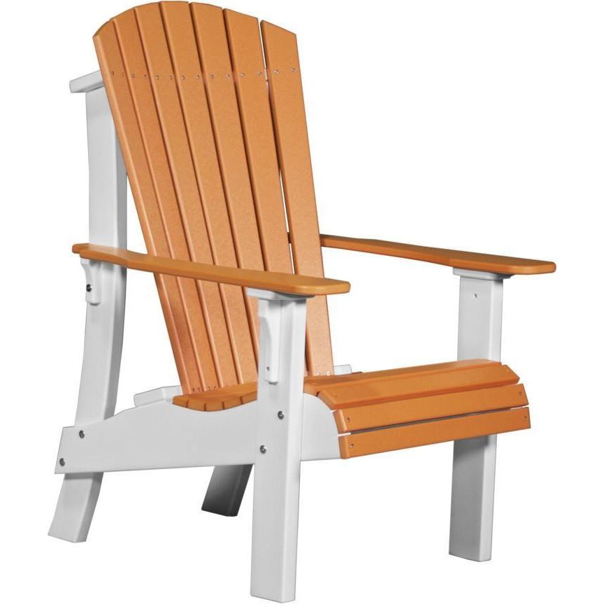 Royal Adirondack Chair Tangerine & White