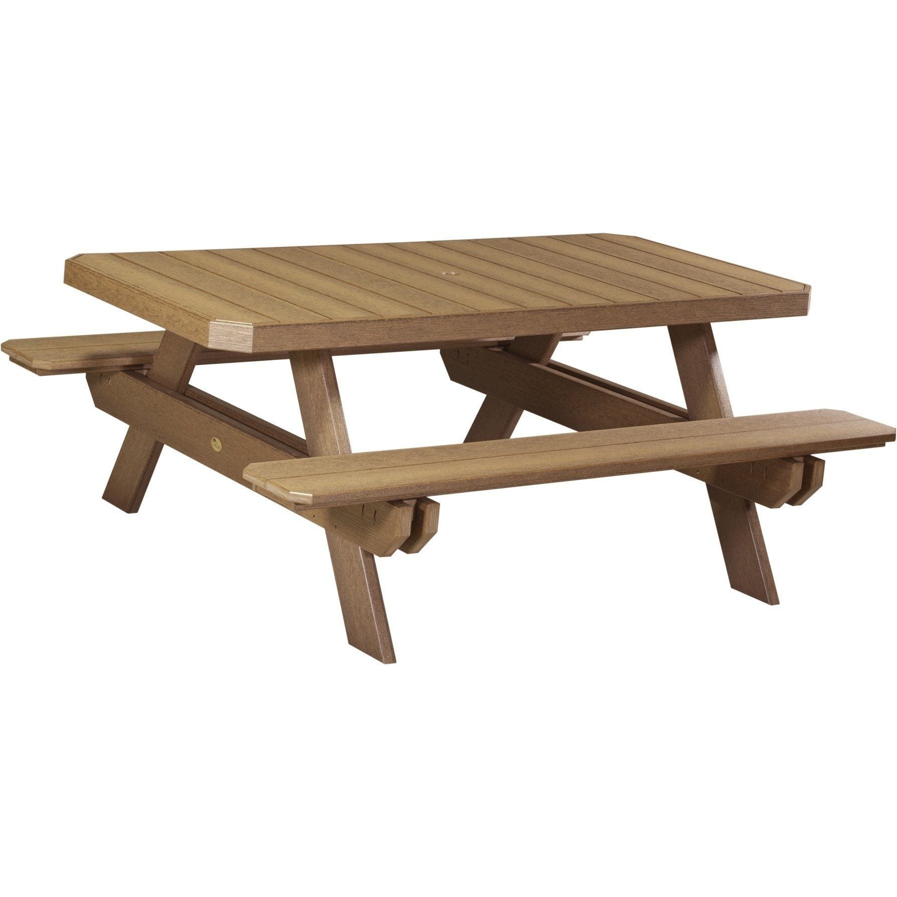 Outdoor 6' Rectangular Picnic Table