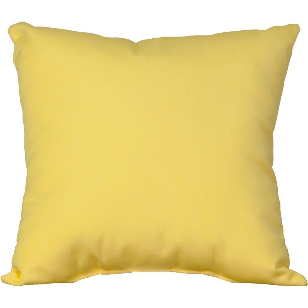 Outdoor Toss Pillow Buttercup
