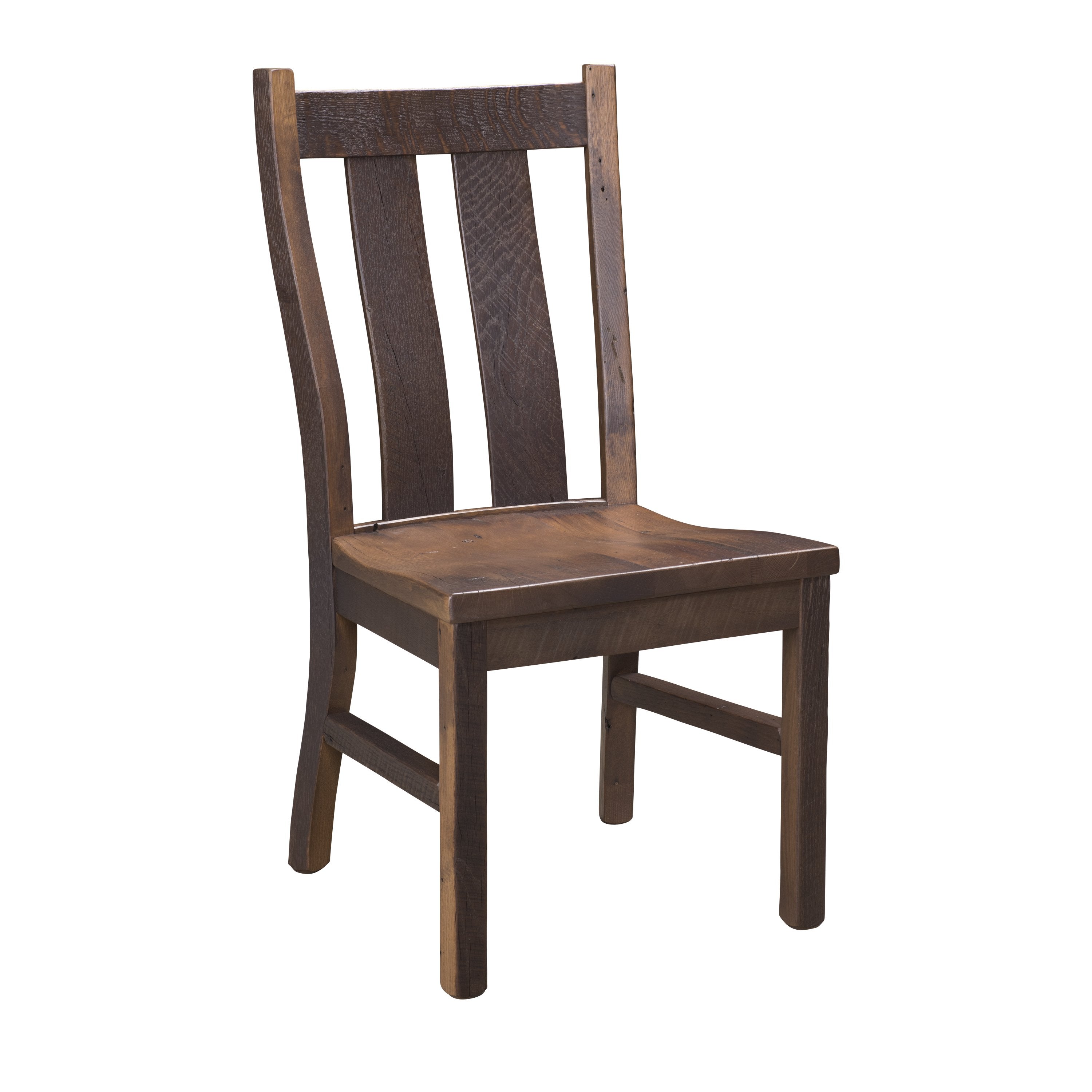 oxford reclaimed barnwood side chair