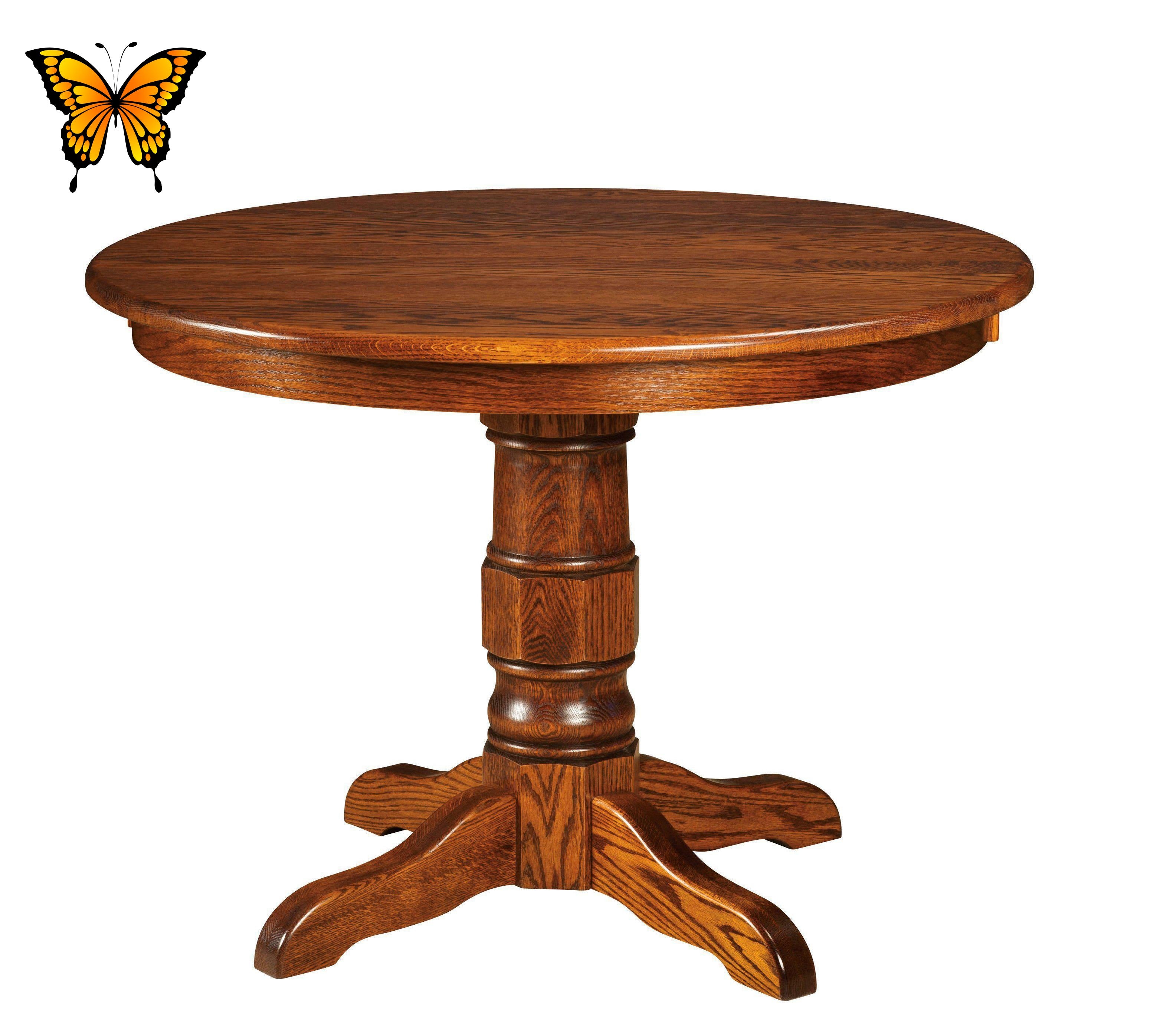 Preston-Single-Pedestal- Table-The Amish House