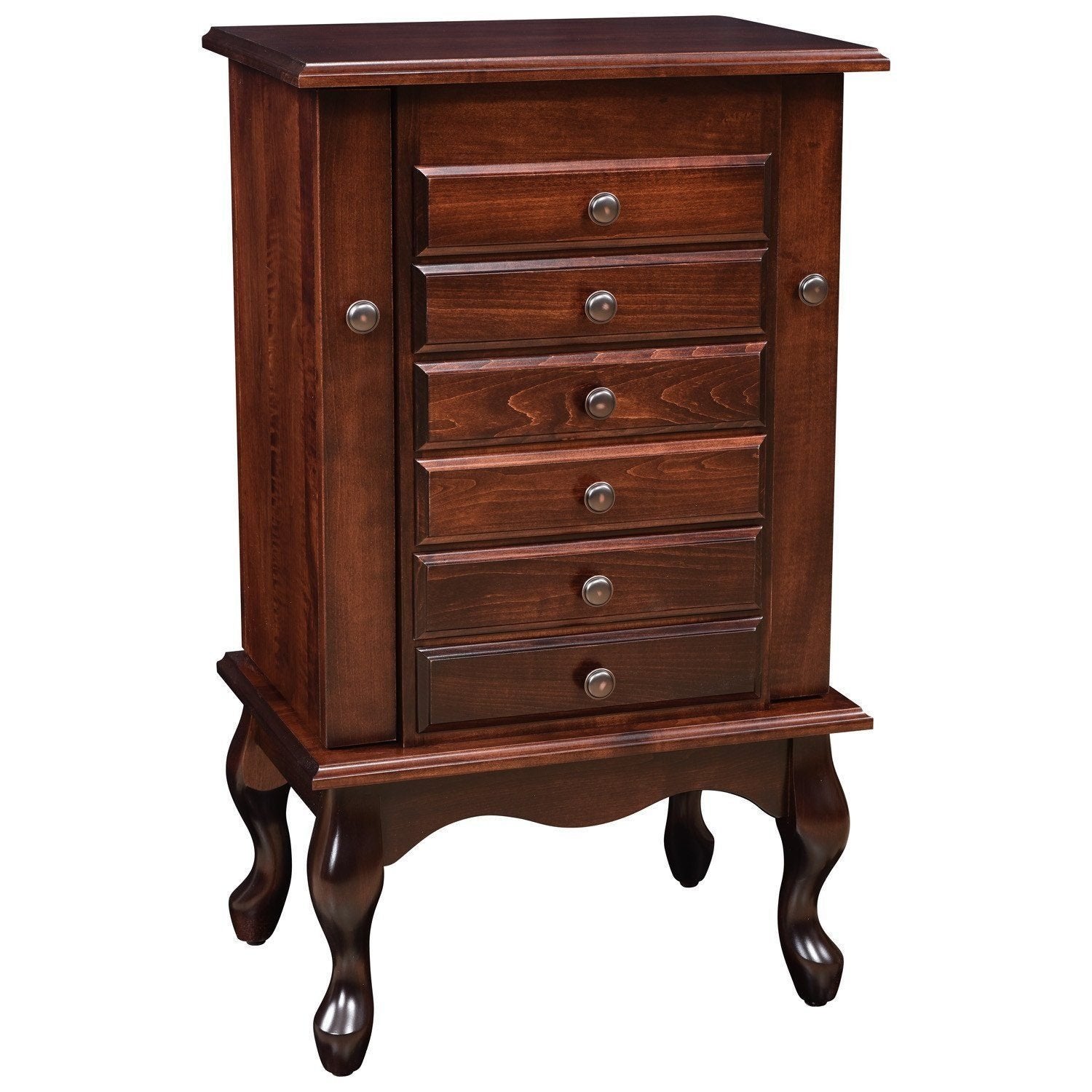 Queen Anne 35" Jewelry Armoire