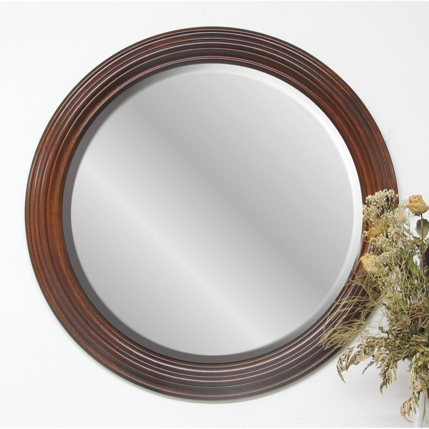Round Molding Wall Mirror