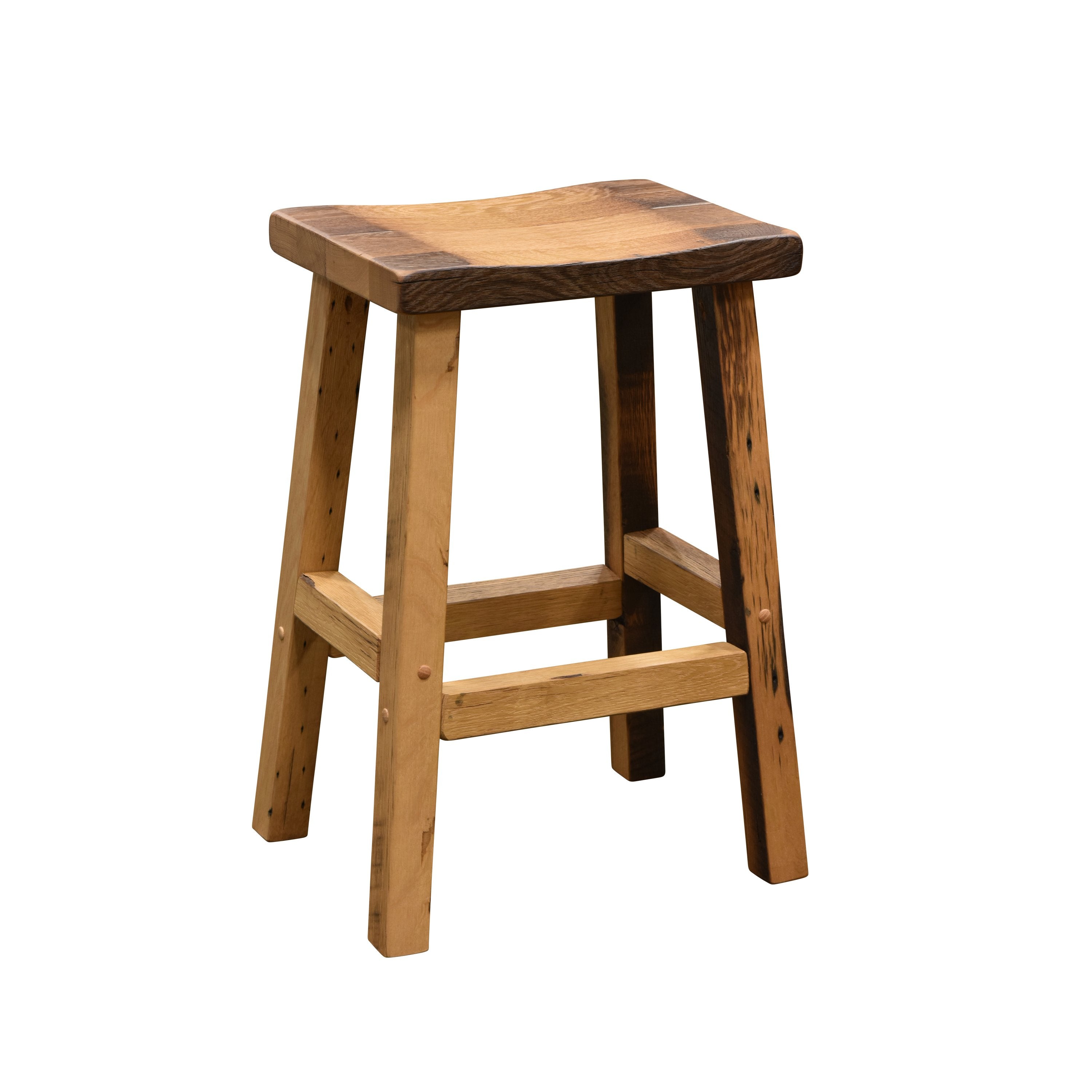 Amish Barnwood Bar Stool