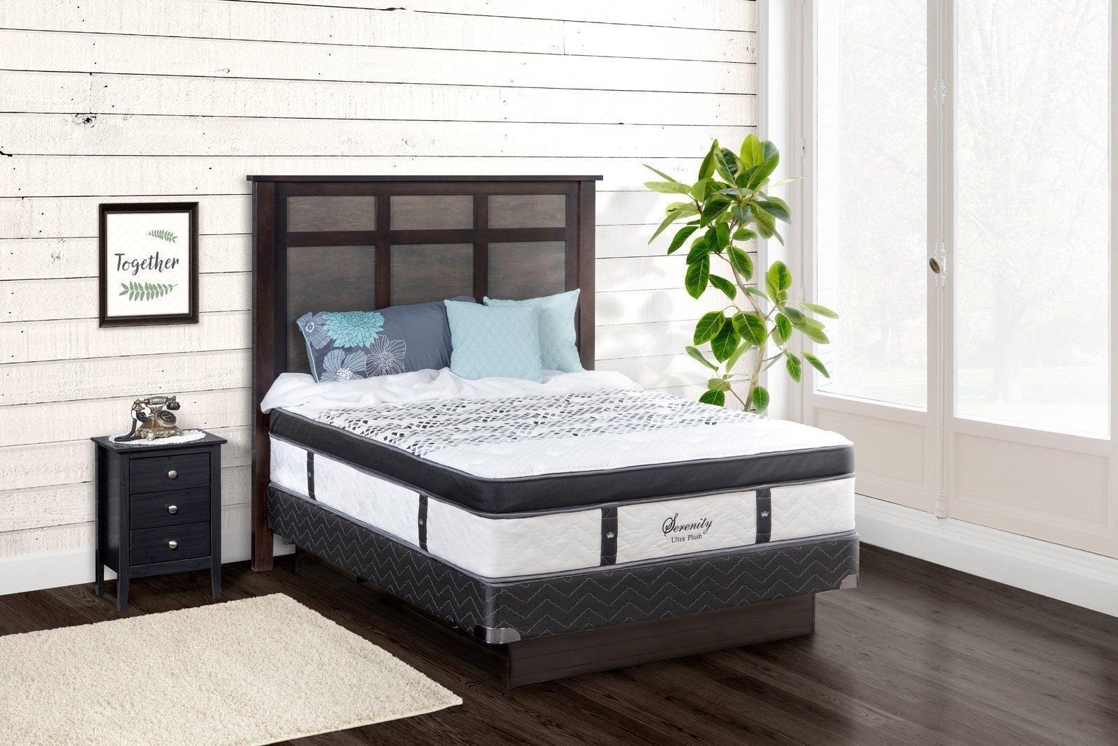 Serenity Plush Adjustable Single-Sided Mattress-The Amish House
