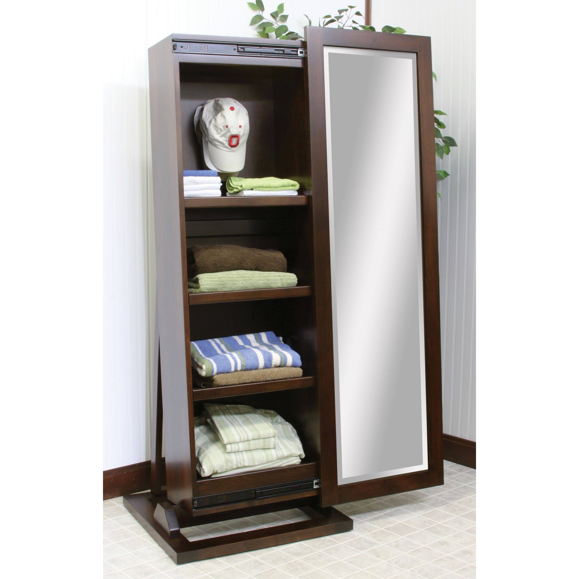 Shaker Hat Storage Leaner-Accessories-The Amish House