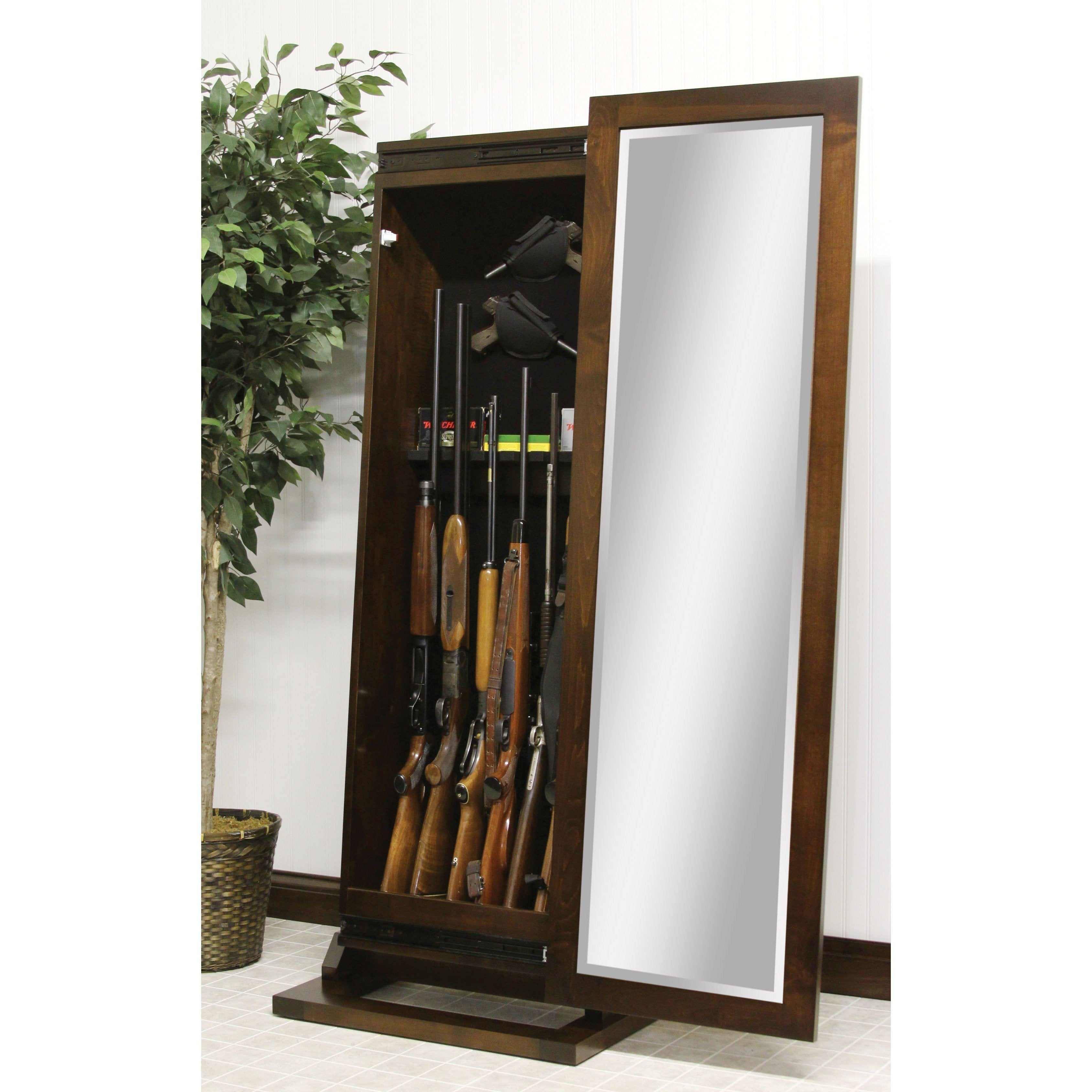 Shaker Rifle Cabinet-Accessories-The Amish House