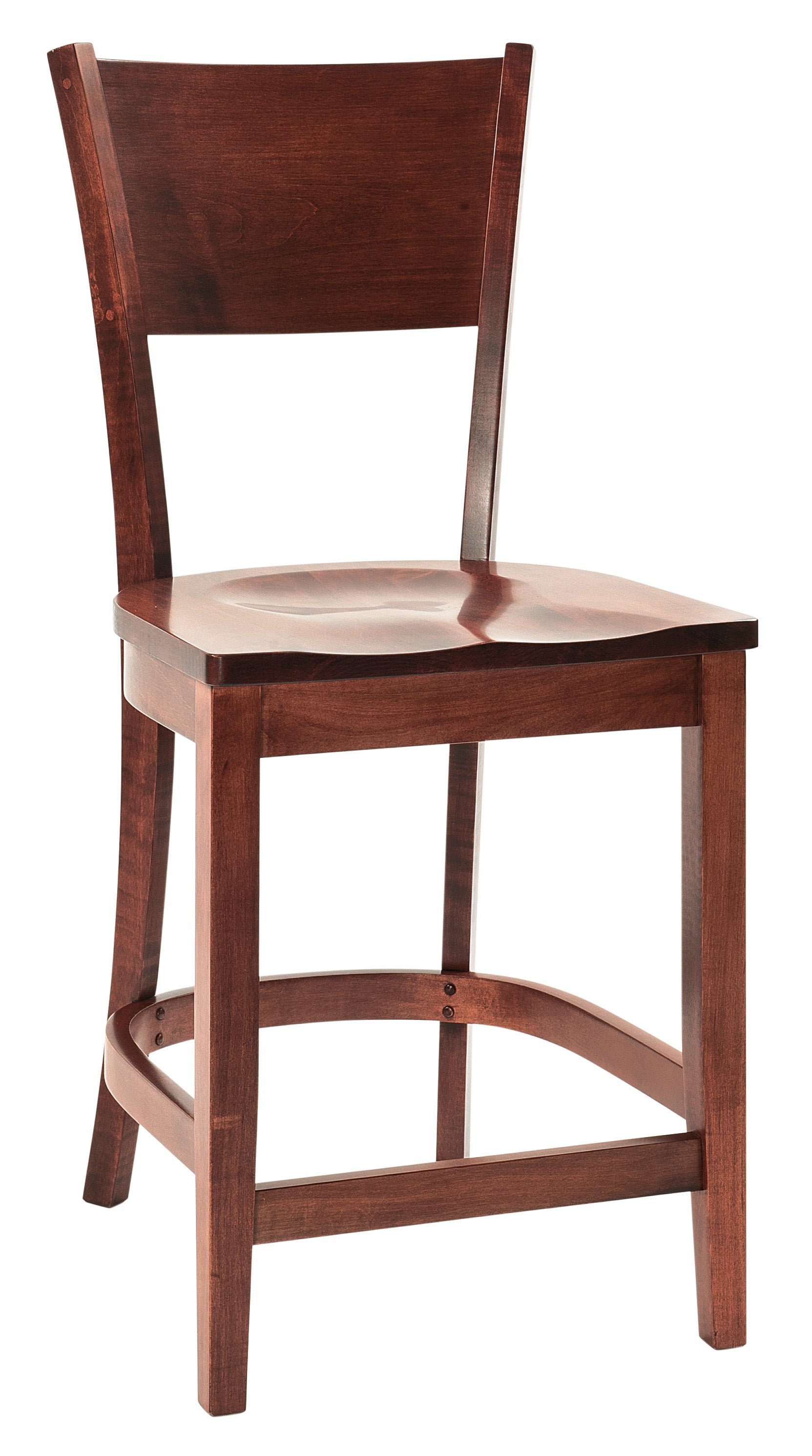 Amish Somerset Stationary Bar Chair
