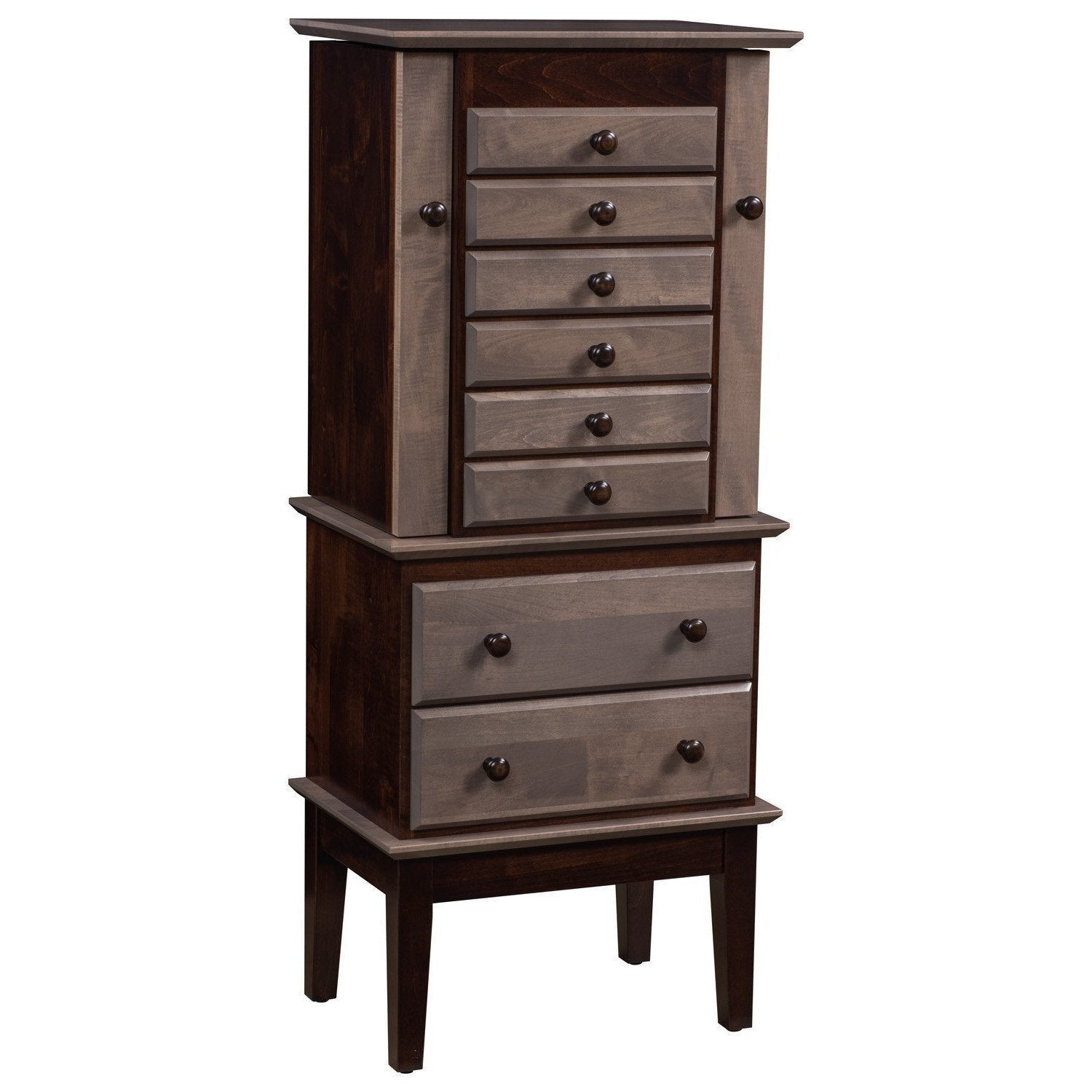 Split Deco Jewelry Armoire