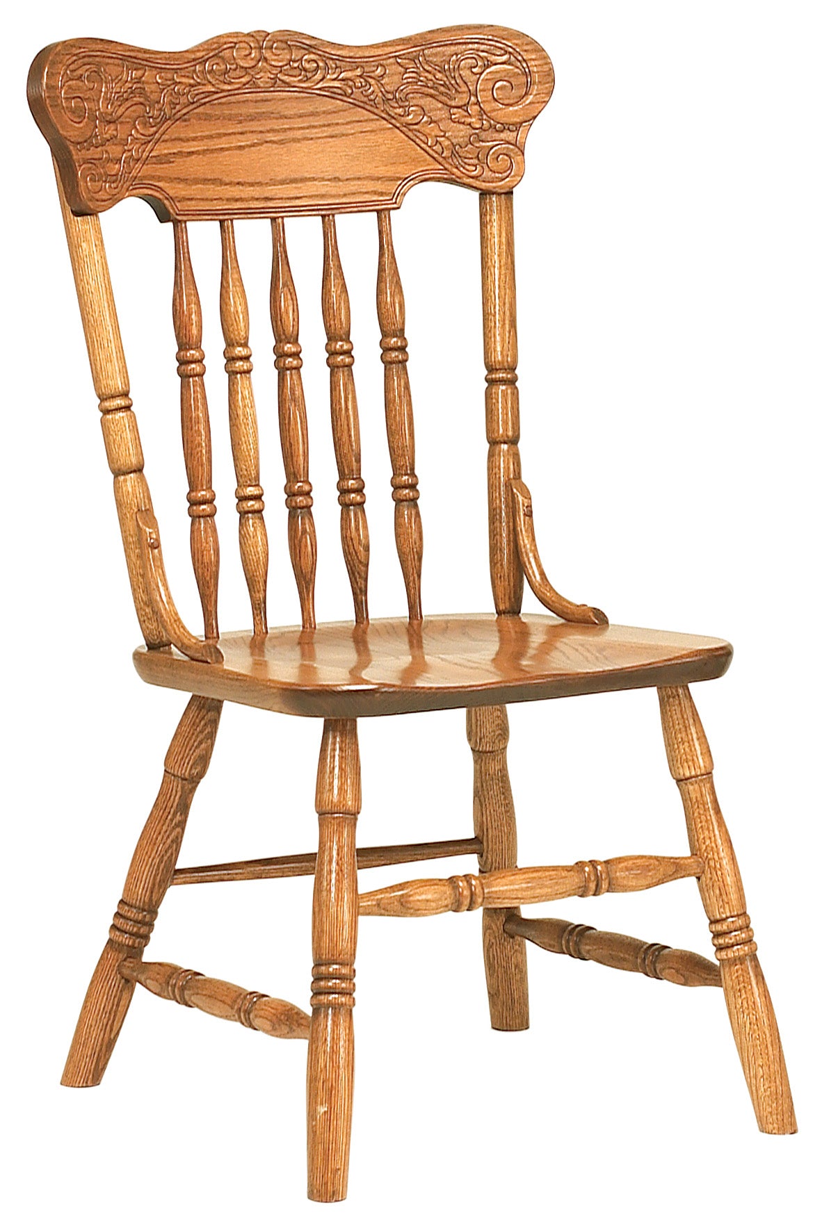 Amish Spring Meadow Pressback Dining Chair