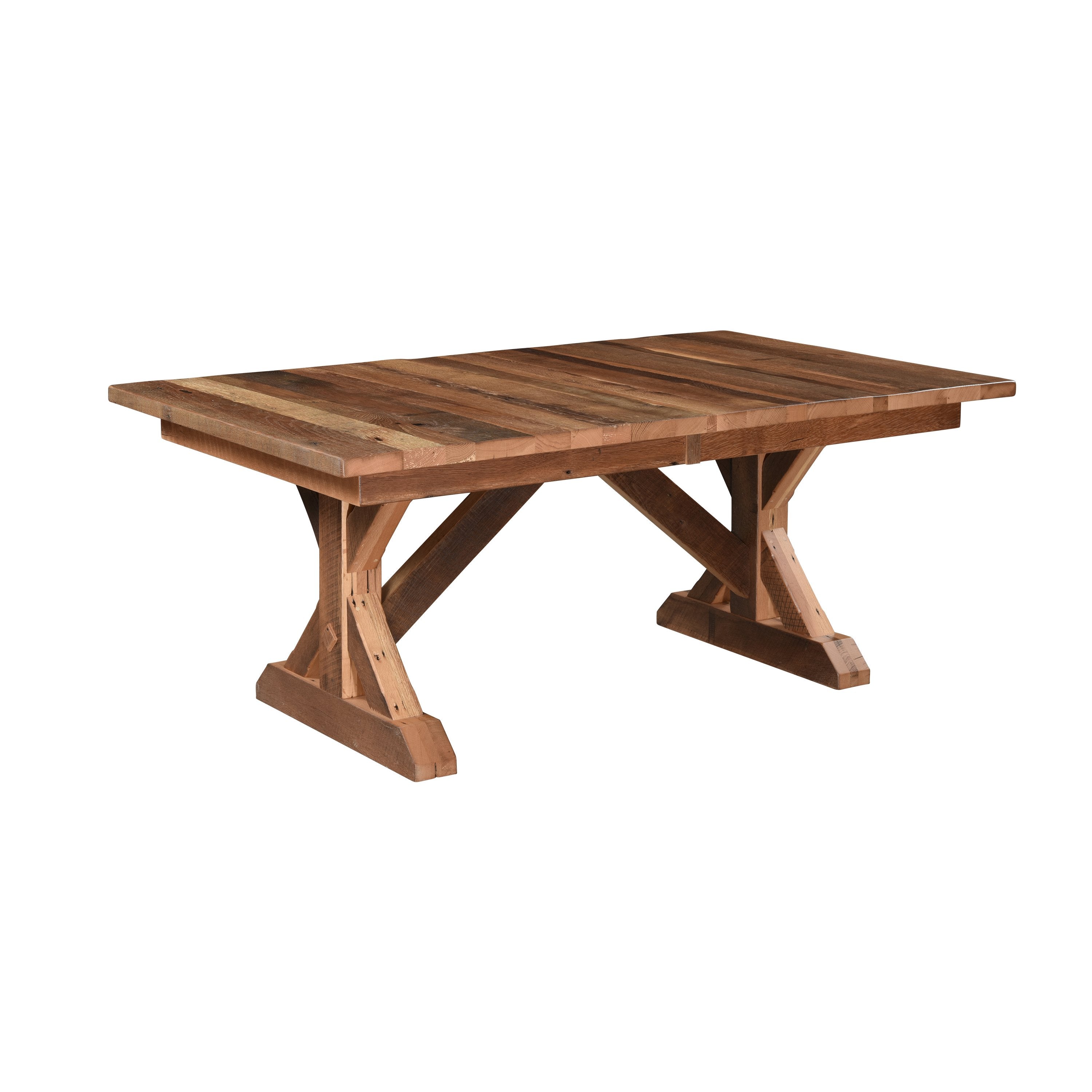 Stratford Rustic Dining Table with leaf option