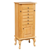 Winged Queen Anne Jewelry Armoire